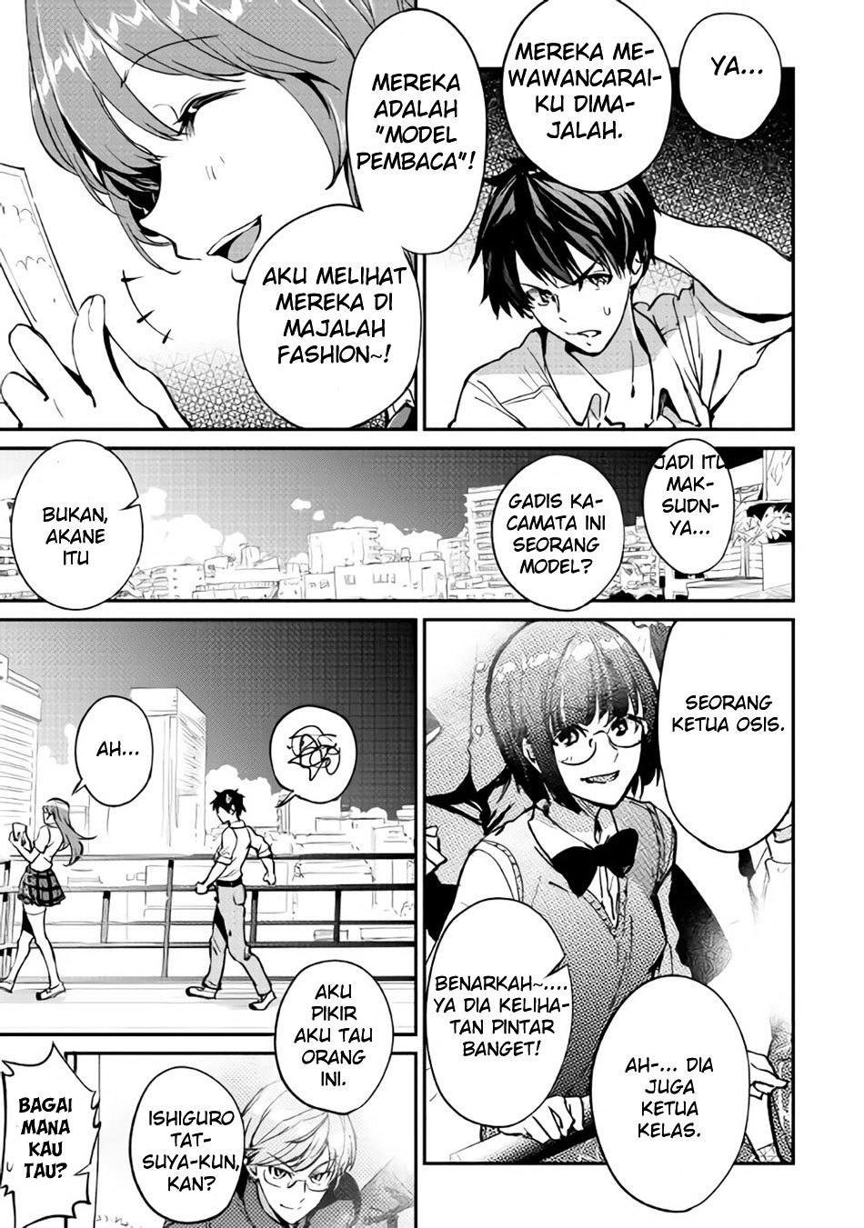 B Group no Shounen X Chapter 14 Bahasa Indonesia